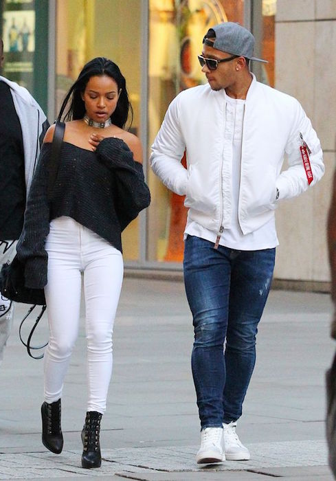 Karrueche Tran and Memphis Depay