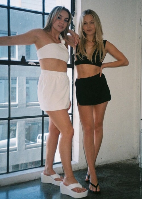 Kelli Berglund with Alexa Losey in October 2021