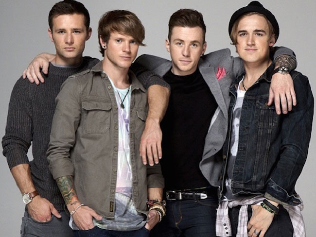 Pop-rock band McFly