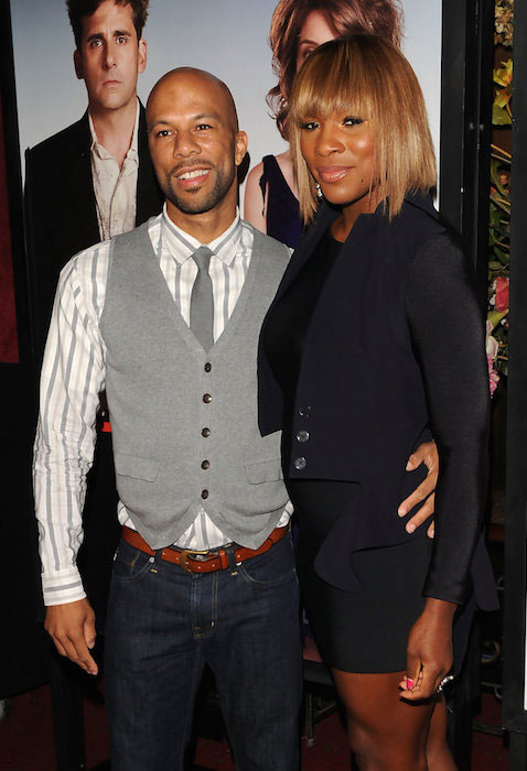 Rapper Common og Serena Vilhelm