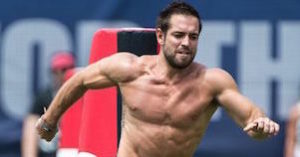 Rich Froning during CrossFit workout session