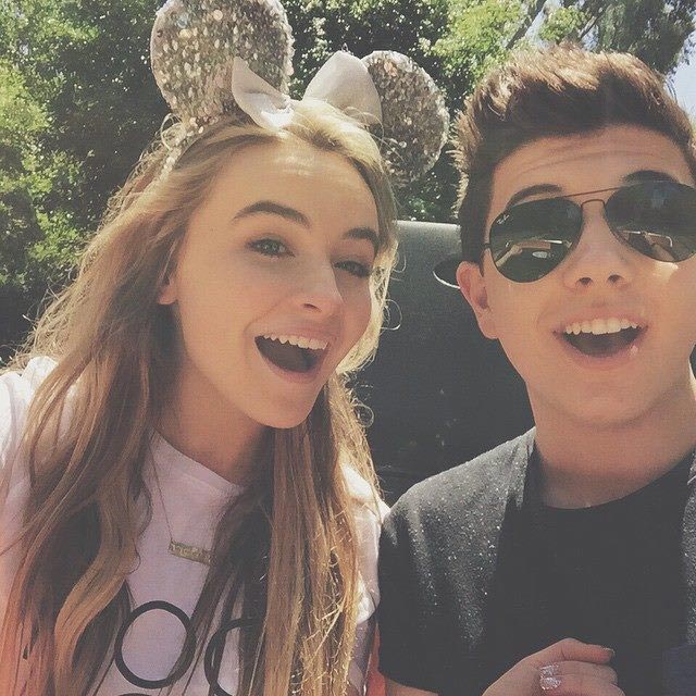 Bradley Steven Perry and Sabrina Carpenter.