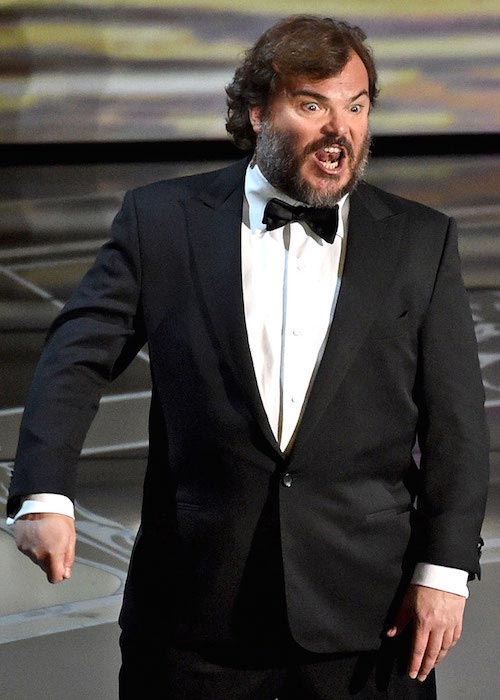  Jack Black en los Oscars de 2015