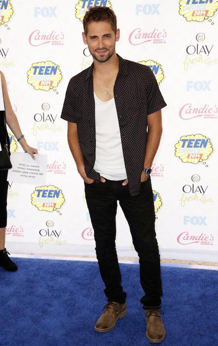 Jean-Luc Bilodeau during 2014 Teen Choice Awards