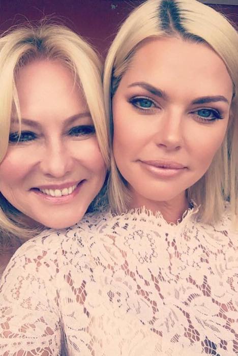 Kerri-Anne Kennerley in a selfie with Sophie Monk in September 2017