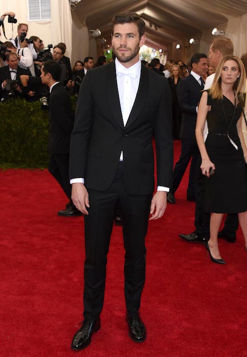 Austin Stowell at 2015 MET Gala