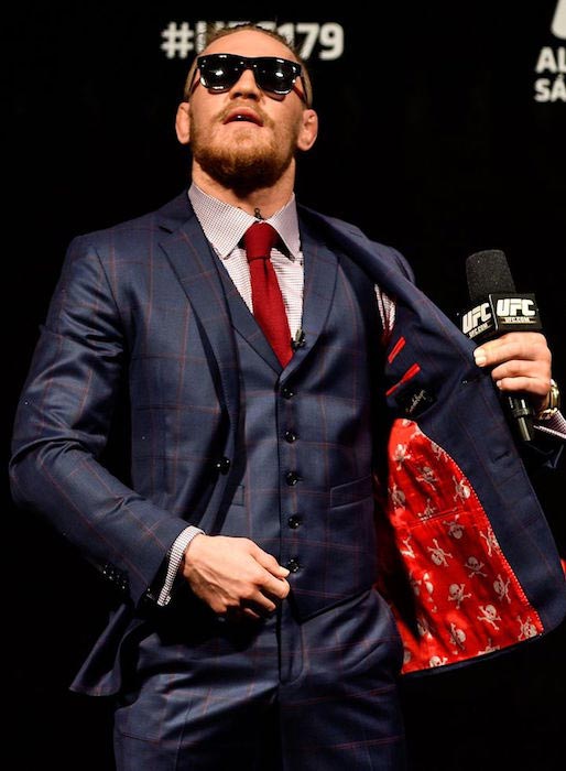 Conor McGregor in suit