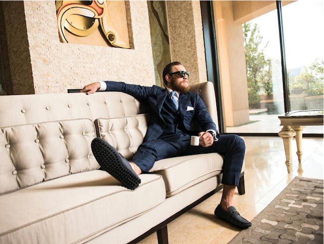 Conor McGregor in suit