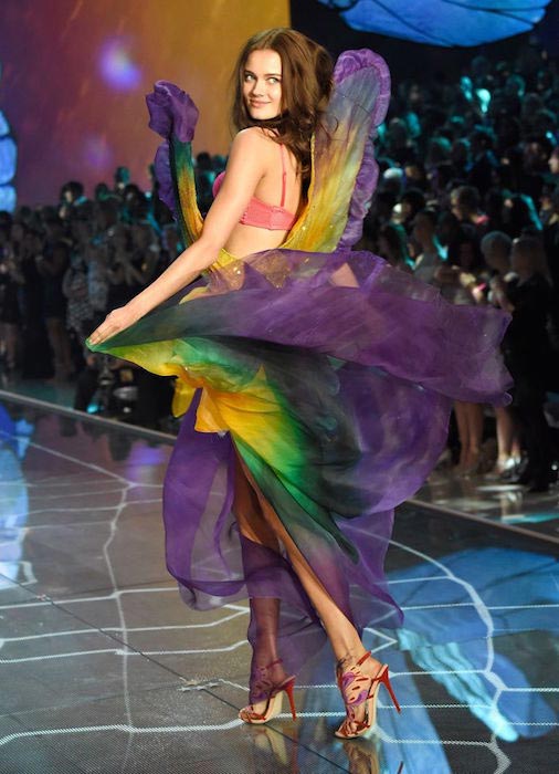 Jac Jagaciak during VS Fashion Show 2015