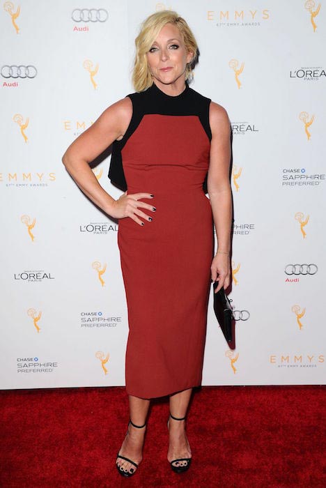 Jane Krakowski under Tv Academy feirer Den 67th emmy award nominerte i beverly hills