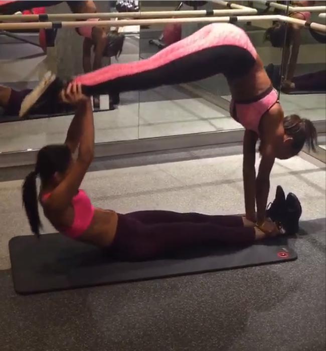 Jasmine Tookes workout