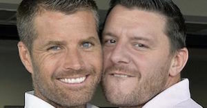 Manu Feildel and Pete Evans