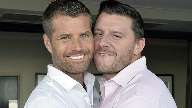 Manu Feildel and Pete Evans