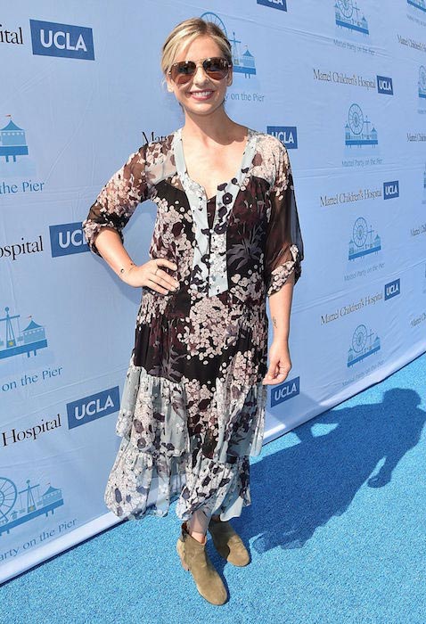 Sarah Michelle Gellar bei 2015 Mattel Party auf dem Pier in Santa Monica