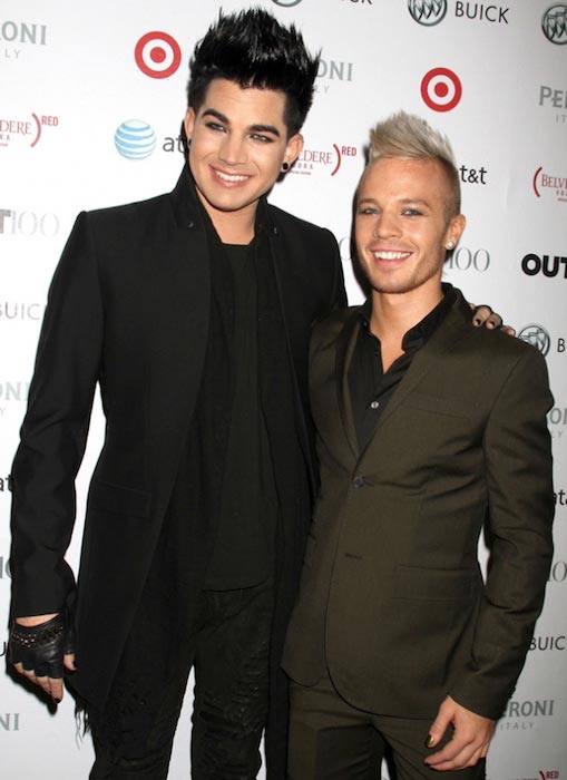 Adam Lambert and Sauli Koskinen