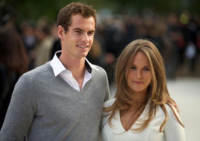 Andy Murray and Kim Sears