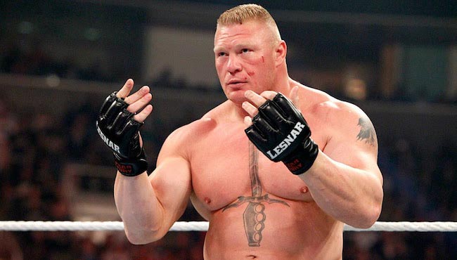 Brock Lesnar body