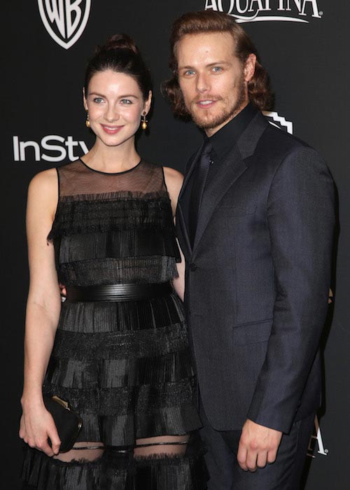 Caitriona Balfe and Sam Heughan