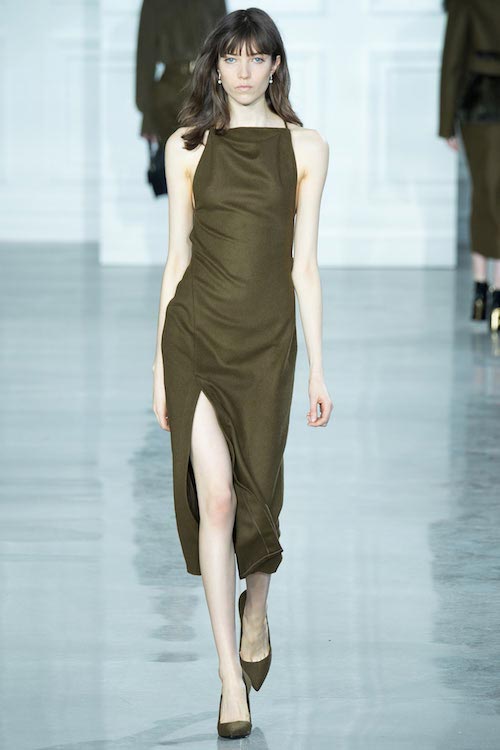 Grace Hartzel walking the Jason Wu Fall 2015 Fashion Show