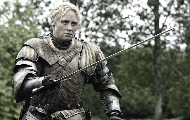 Gwendoline Christie as seen in "Game of Thrones"