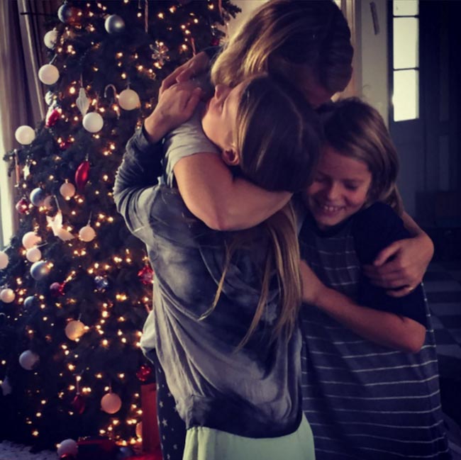 Gwyneth Paltrow celebrating 2015 Christmas with children