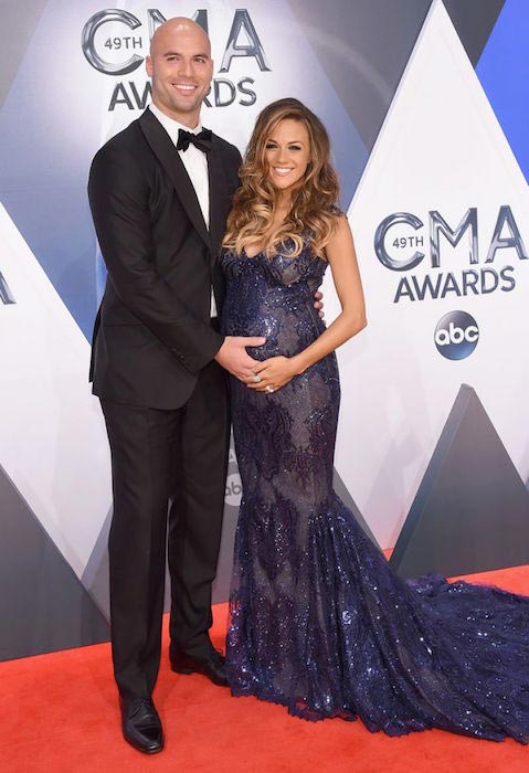 Jana Kramer at 2015 CMA Awards in Nashville