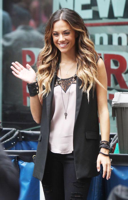 Jana Kramer performing at Fox Friends in New York City in June 2015