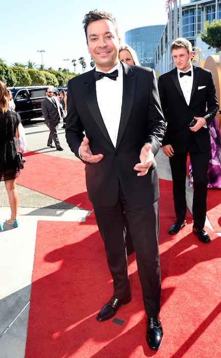 Jimmy Fallon during Emmy Awards 2015