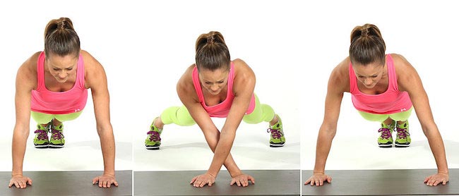 Lateral Plank Walk