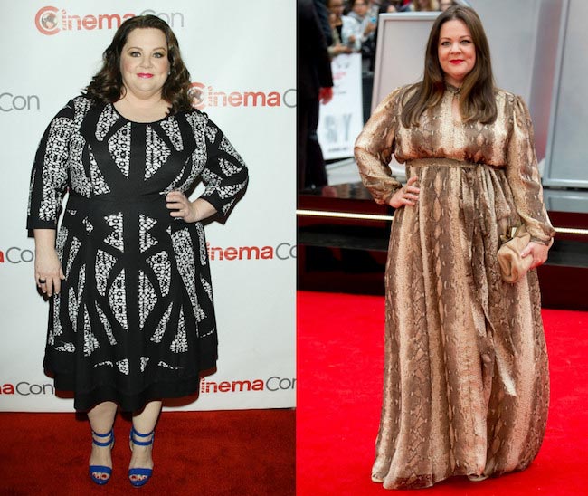 Melissa McCarthy before and after