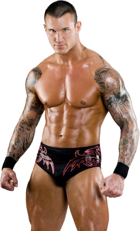 Randy Orton tattooed body