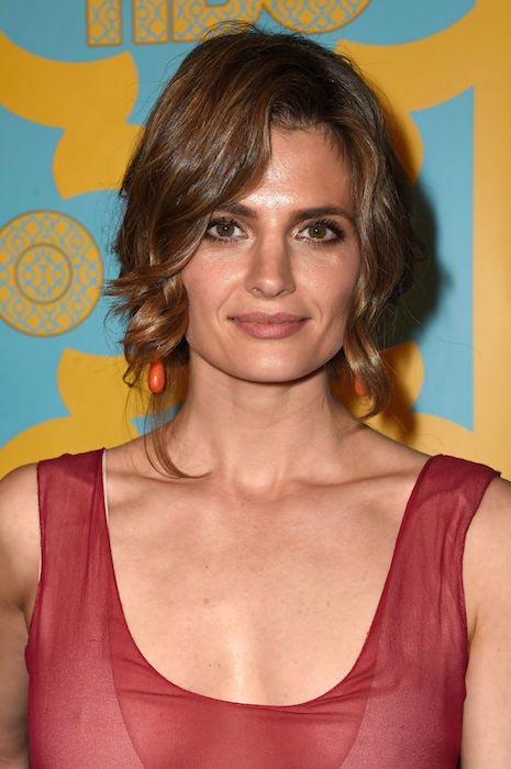 Stana Katic at HBO's Post 2015 Golden Globe Awards Party