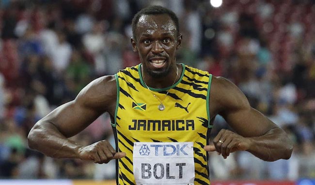 Usain Bolt running