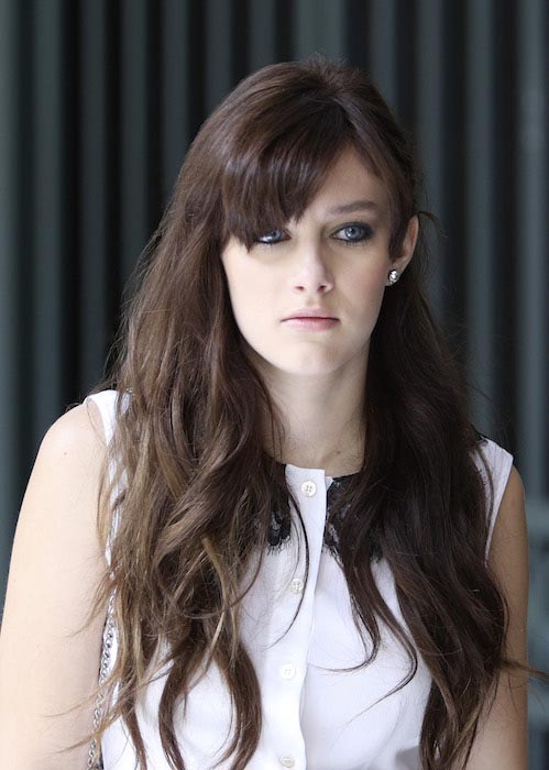 Aubrey Peeples in the Nashville episode "How Far Down Can I Go"