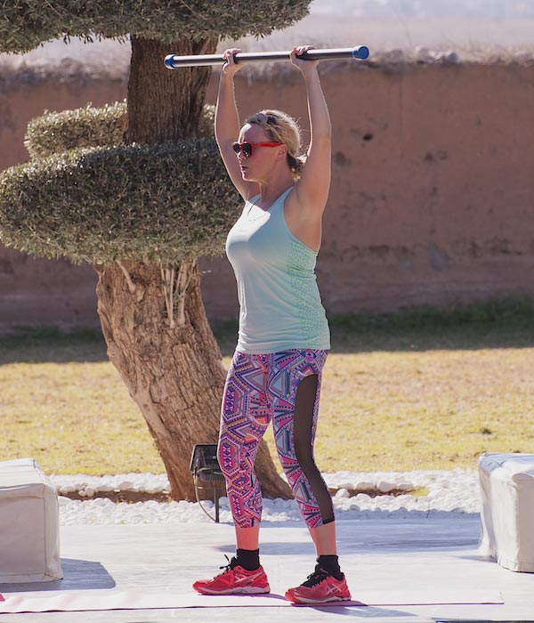 Bootcamp Expedition: Charlie Brooks lifting bar