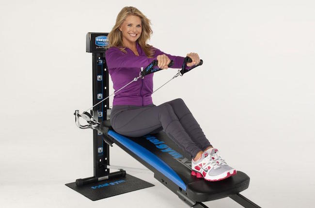 Christie Brinkley workout