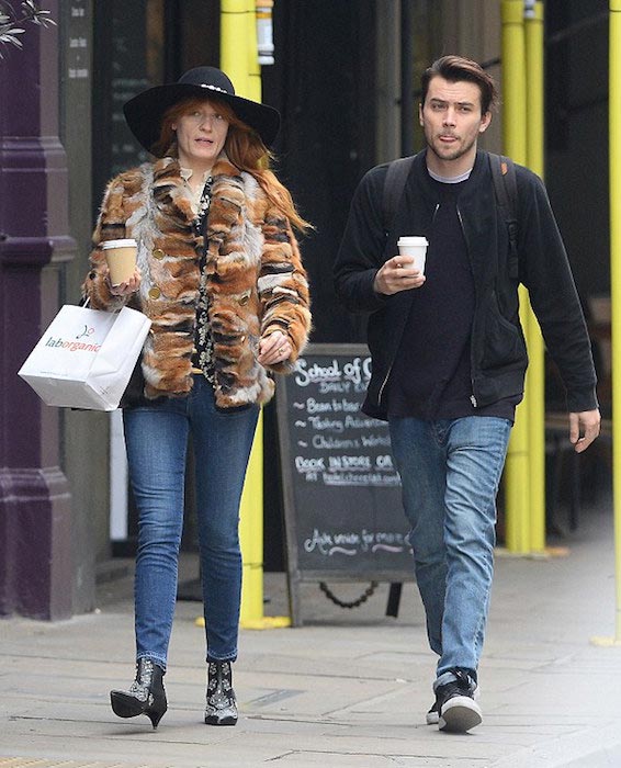 Florence Welch and James Nesbitt