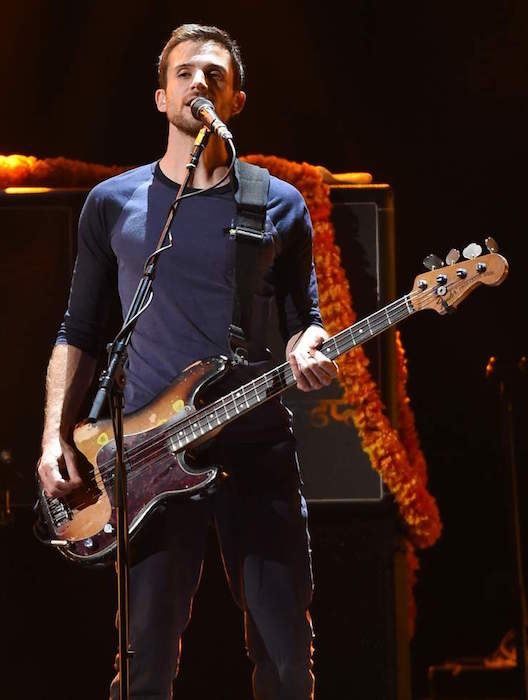 Guy Berryman at the 2015 iHeartRadio Music Festival