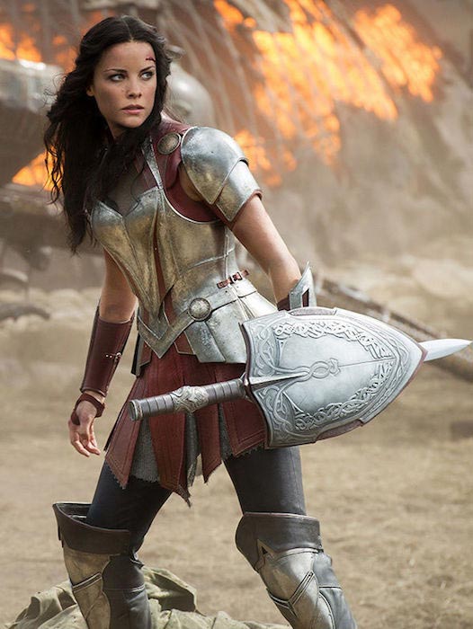 Jaimie Alexander as "Lady Sif" in Marvel's Thor