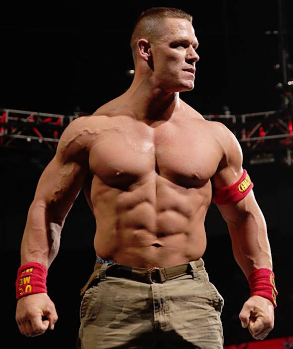 John Cena shirtless body