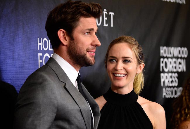 John Krasinski and Emily Blunt