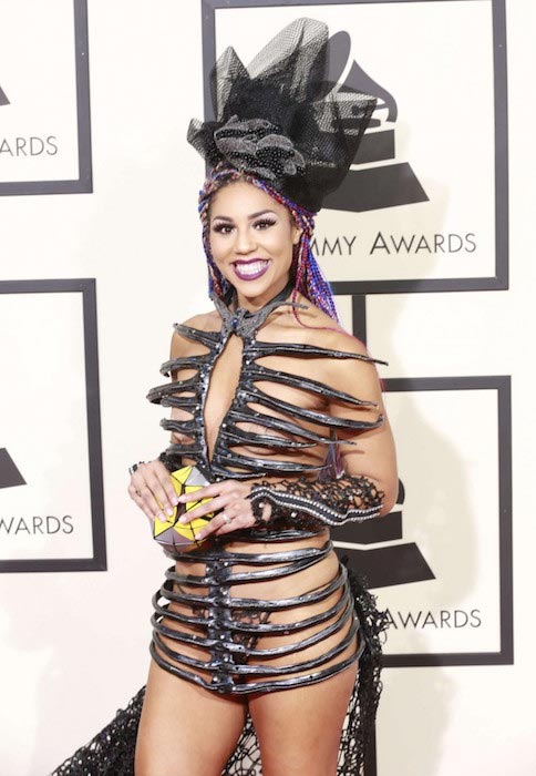 Joy Villa at 2016 Grammy Awards