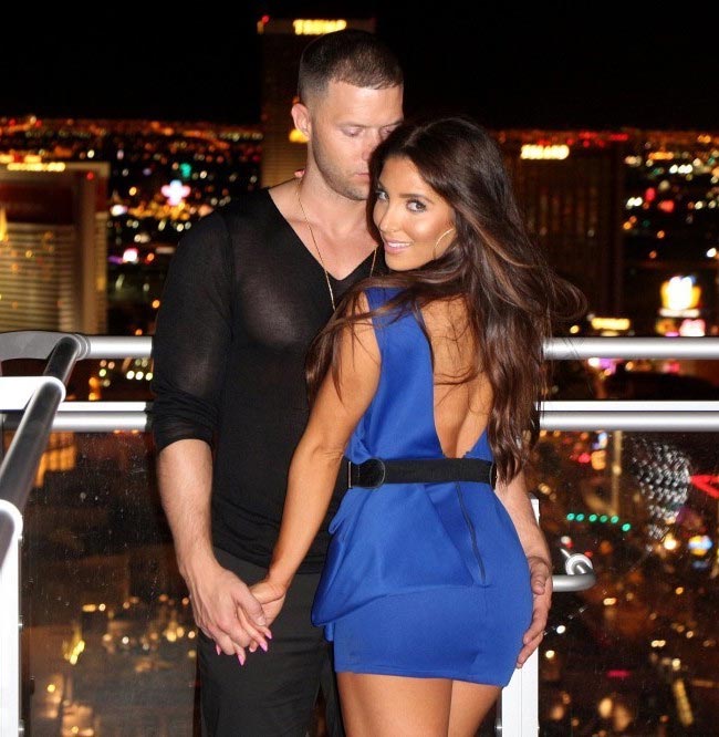 Melissa Molinaro celebrates her birthday at 1Oak with her boyfriend Brian