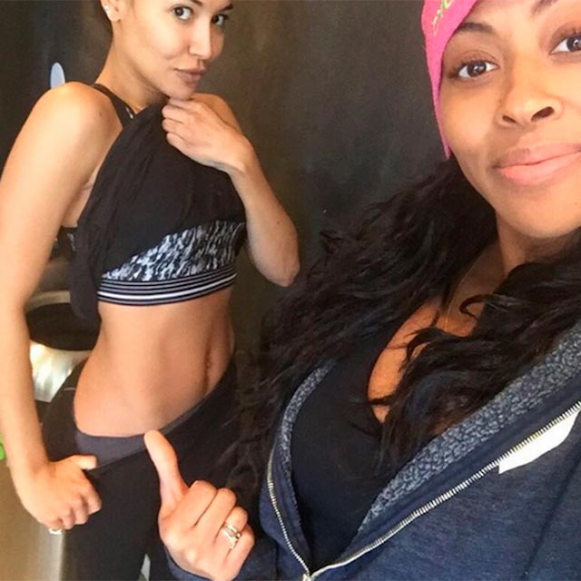 Naya Rivera post pregnancy tummy pic