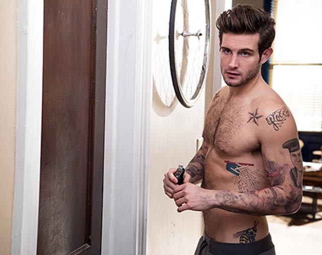 Nico Tortorella shirtless body