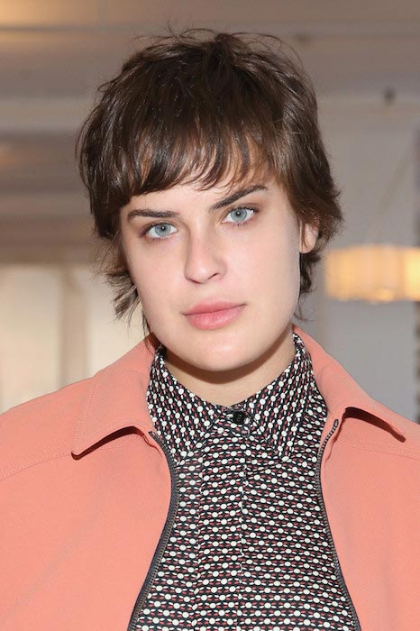 Tallulah Willis at the Eckhaus Latta fashion show during Spring 2016 New York Fashion Week