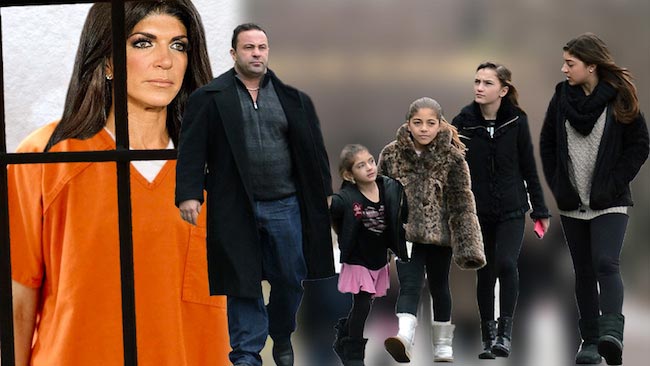 Teresa Giudice prison look and separate from family