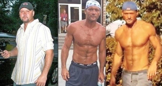 Tim Mcgraw body transformation