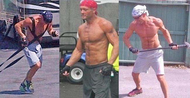 Tim Mcgraw workout