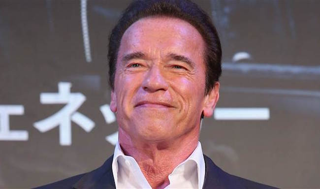 Arnold Schwarzenegger headshot